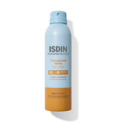 ISDIN FOTOPROTECTOR TRANSPARENT SPRAY WET SKIN SPF 50 1 ENVASE 250 ML