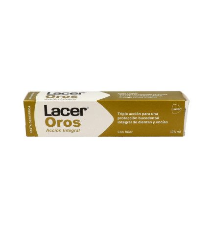 LACER OROS ACCION INTEGRAL PASTA DENTIFRICA 1 ENVASE 125 ml