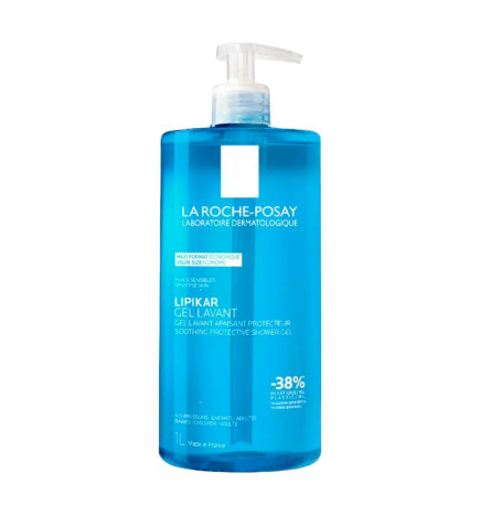 LIPIKAR GEL LAVANTE 1 BOTE 1000 ML CON DOSIFICADOR