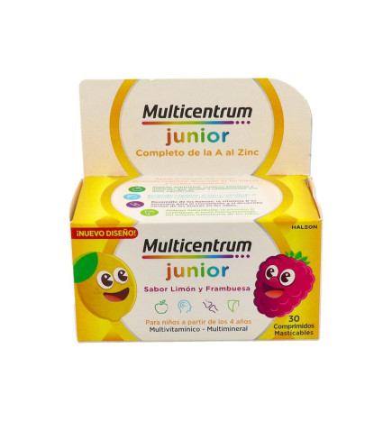 MULTICENTRUM JUNIOR 30 COMPRIMIDOS