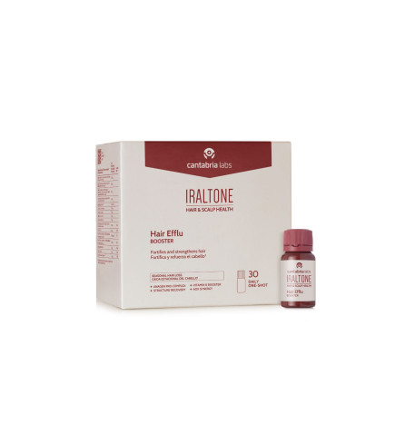 IRALTONE HAIR EFFLU BOOSTER 30 VIALES 15 ML