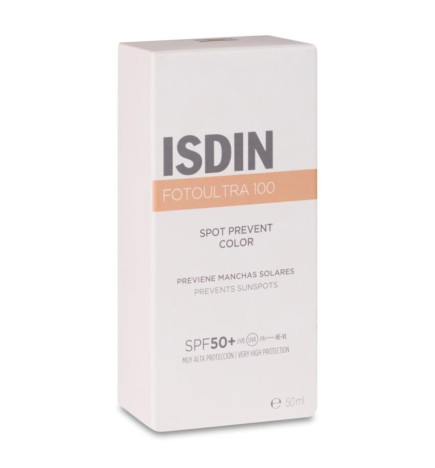 ISDIN FOTOULTRA 100 SPOT PREVENT COLOR SPF 50+ 1 ENVASE 50 ML
