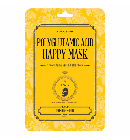 KOKOSTAR POLYGLUTAMIC ACID HAPPY MASK