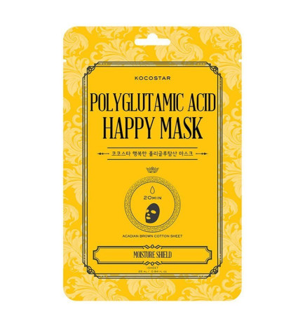 KOKOSTAR POLYGLUTAMIC ACID HAPPY MASK