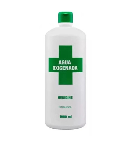 AGUA OXIGENADA HERIDINE 1 FRASCO 1000 ML