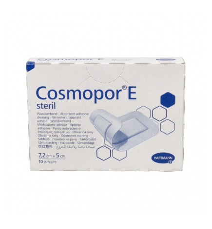 APOSITO ESTERIL COSMOPOR E 10 UNIDADES 72 X 5 CM