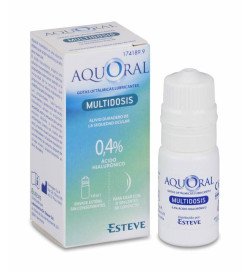 AQUORAL MULTIDOSIS GOTAS OFTALMICAS LUBRICANTES ESTERILES 1 ENVASE 10 ml