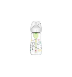 BIBERON BOCA ANCHA PP OPTIONS+ DR BROWN´S NATURAL FLOW 1 UNIDAD 270 ML OCEANO