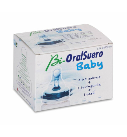BIORALSUERO BABY 4 SOBRES 54 G + 4 SOBRES 19 G