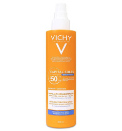 CAPITAL SOLEIL CELL PROTECT WATER FLUID SPF 50+ SPRAY 1 ENVASE 200 ML