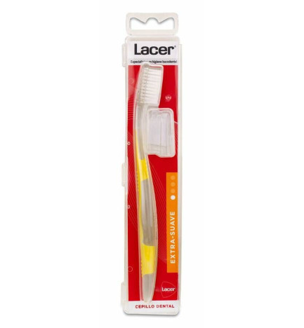 CEPILLO DENTAL ADULTO LACER EXTRASUAVE 1 UNIDAD