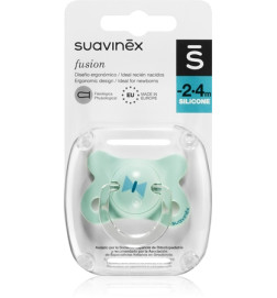 CHUPETE SILICONA FISIOLOGICO SUAVINEX FUSION 0  2 MESES 2 UNIDADES