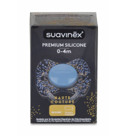 CHUPETE SILICONA FISIOLOGICO SUAVINEX PREMIUM 0  4 MESES 1 UNIDAD