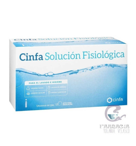 CINFA SOLUCION FISIOLOGICA 30 UNIDADES MONODOSIS 5 ML