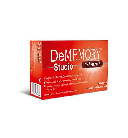 DEMEMORY STUDIO EXAMENES 20 CAPSULAS