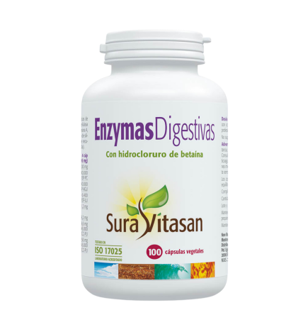 ENZYMAS DIGESTIVAS 100CAPS   SURAVITASAN