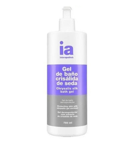 INTERAPOTHEK GEL DE BAÑO Y DUCHA CRISALIDA DE SEDA 1 ENVASE 750 ML