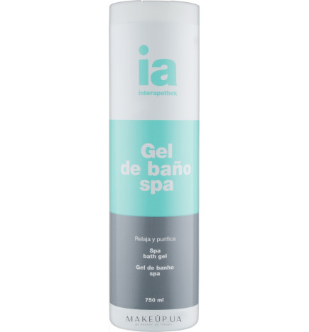 INTERAPOTHEK GEL DE BAÑO Y DUCHA SPA 1 ENVASE 750 ML