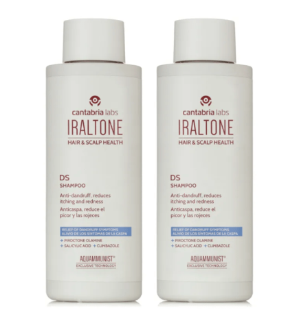 IRALTONE DUPLO CHAMPU DS 200ML PACK AHORRO