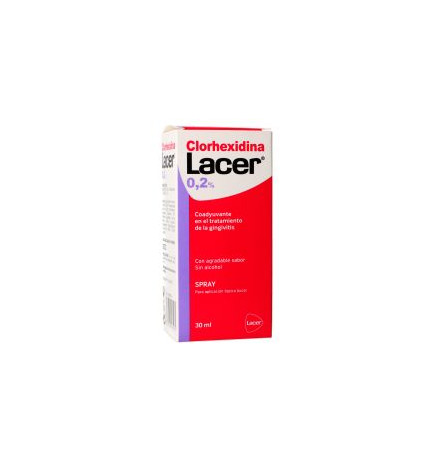 LACER COLUTORIO CLORHEXIDINA 02%    1 SPRAY 30 ML