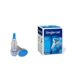 LANCETAS DE SEGURIDAD ESTERILES SINGLE LET NEXT 200 UNIDADES