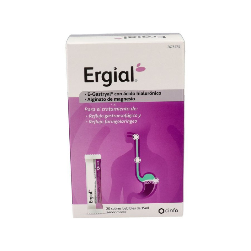 ERGIAL 20 SOBRES BEBIBLES 15 ml