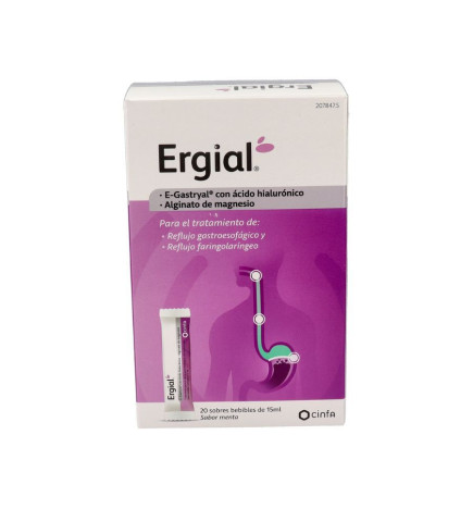 ERGIAL 20 SOBRES BEBIBLES 15 ml