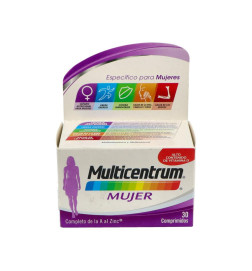 MULTICENTRUM MUJER 30 COMPRIMIDOS