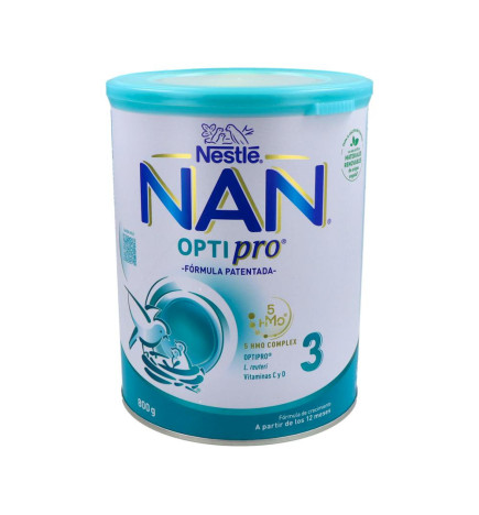 NAN OPTIPRO 3 1 LATA 800 G