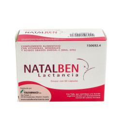 NATALBEN LACTANCIA 60 CAPSULAS