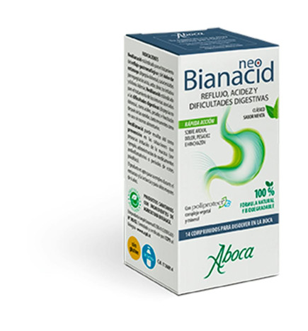 NEOBIANACID ACIDEZ Y REFLUJO 14 COMPRIMIDOS MASTICABLES