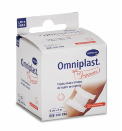 ESPARADRAPO DE TELA DE ALGODON INTERAPOTHEK 1 UNIDAD 5 M X 5 CM