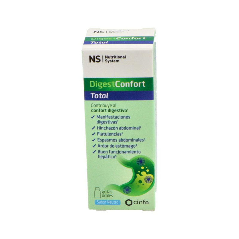 NS DIGESTCONFORT TOTAL GOTAS 1 ENVASE 20 ML SABOR NEUTRO