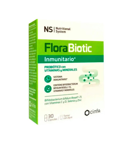 NS FLORABIOTIC INMUNITARIO 30 CAPSULAS