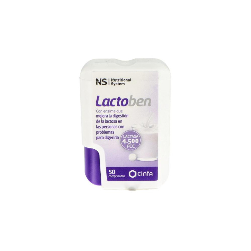 NS LACTOBEN 50 COMPRIMIDOS