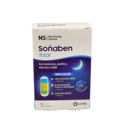 NS SOÑABEN TOTAL 30 CAPSULAS VEGETALES