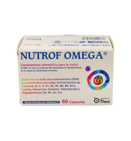NUTROF OMEGA 60 CAPSULAS
