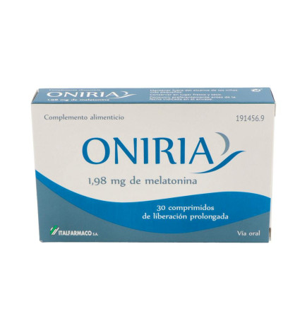 ONIRIA 30 COMPRIMIDOS RECUBIERTOS