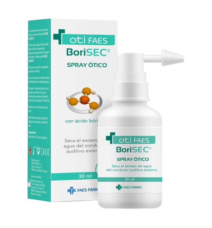 OTIFAES BORISEC SPRAY OTICO 1 ENVASE 30 ML