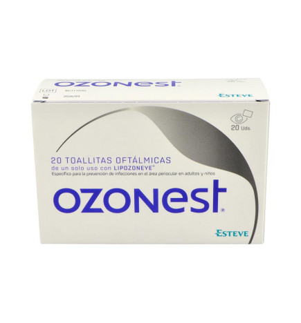 OZONEST 20 TOALLITAS OFTALMICAS