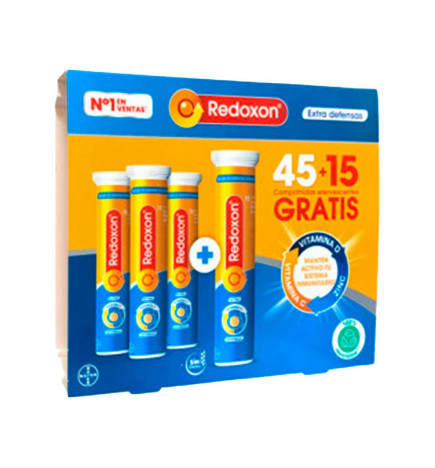 PACK REDOXON 45 + 15 VIT C + ZINC + VIT D