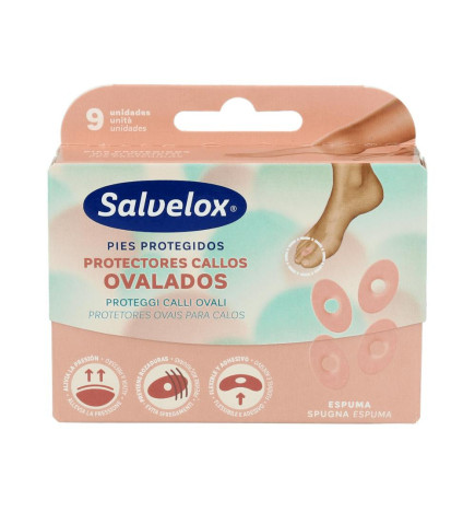PARCHES CALLOS SALVELOX OVALADO 9 U