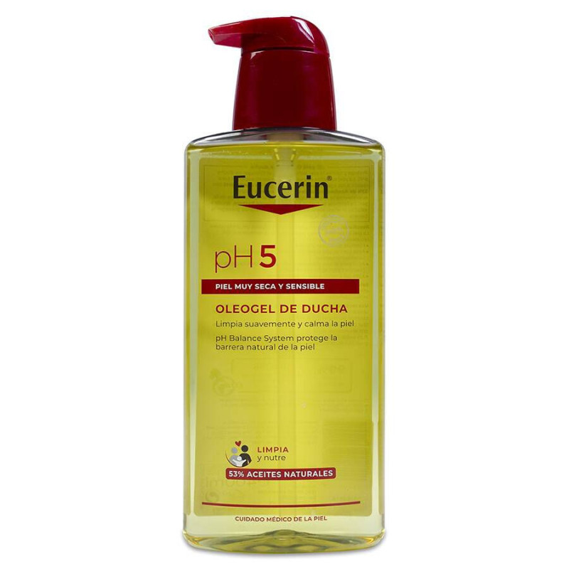 EUCERIN OLEOGEL DE DUCHA PIEL MUY SECA Y SENSIBLE PH5 1 ENVASE 400 ML