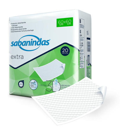 PROTECTOR DE CAMA SABANINDAS 60 X 60 20 U