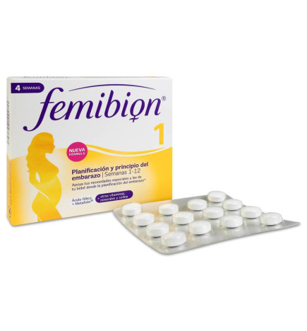 FEMIBION 1 PRONATAL 28 COMPRIMIDOS