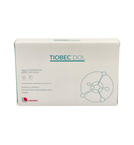 TIOBEC DOL 20 COMPRIMIDOS