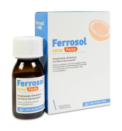 FERROSOL GOTAS FORTE 1 FRASCO 30 ML  + 1 SOBRE 25 G