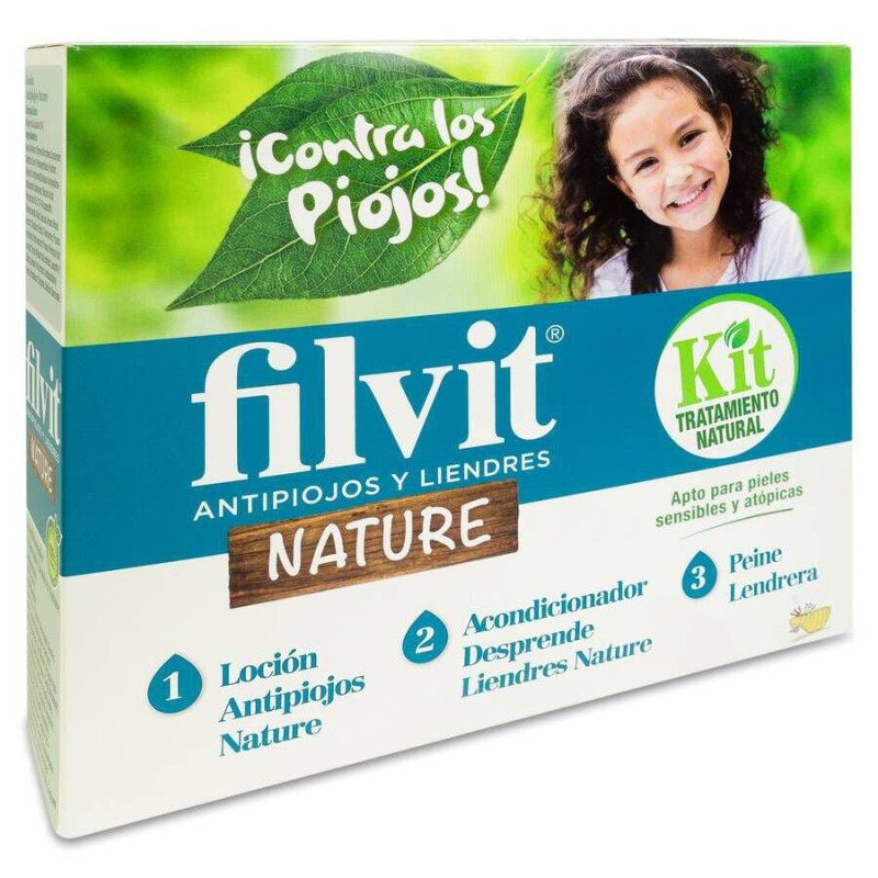 FILVIT KIT TRATAMENTO TOTAL LOCION + CHAMPU 2 ENVASES 100 ML KIT