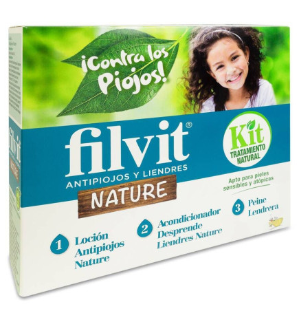 FILVIT KIT TRATAMENTO TOTAL LOCION + CHAMPU 2 ENVASES 100 ML KIT