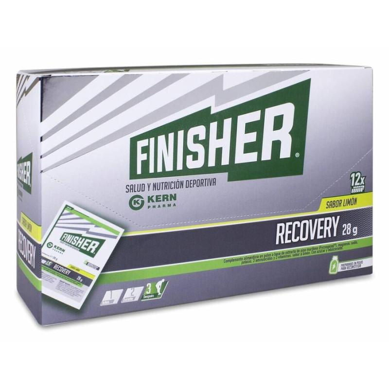 FINISHER RECOVERY POLVO 12 SOBRES 28 G SABOR LIMON